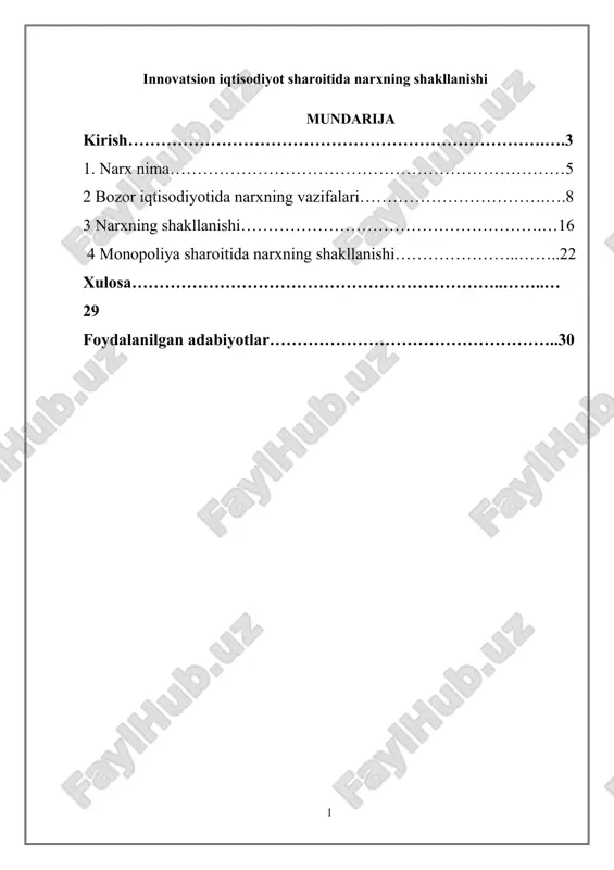 innovatsion_iqtisodiyot_sharoitida_narxning_shakllanishi_1 — DOCX