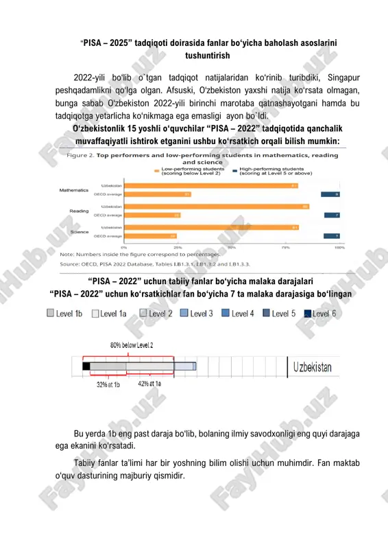 pisa dars. 2-mavzu tarqatma — PDF
