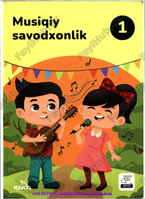 1- sinf musiqa darsligi — PDF