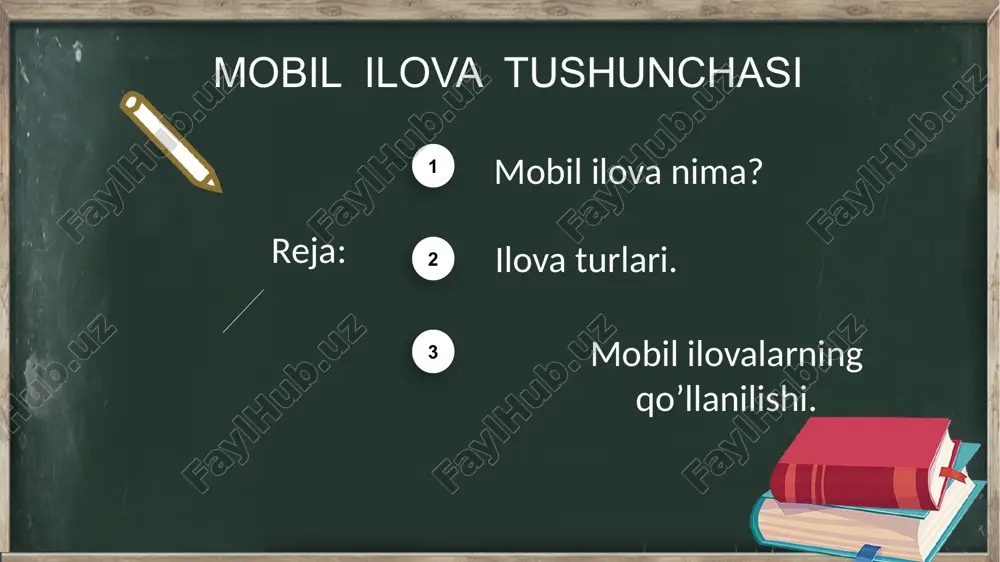 mobil ilova tushunchasi — PPTX