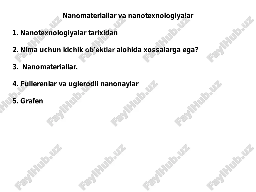 nanotexnologiyalar va nanomateriallar — PDF