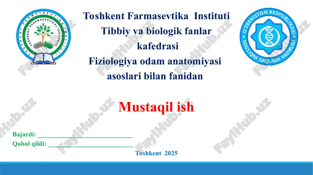 9. suv va tuz almashinuvi. taqdimot, 12 bet — PPT