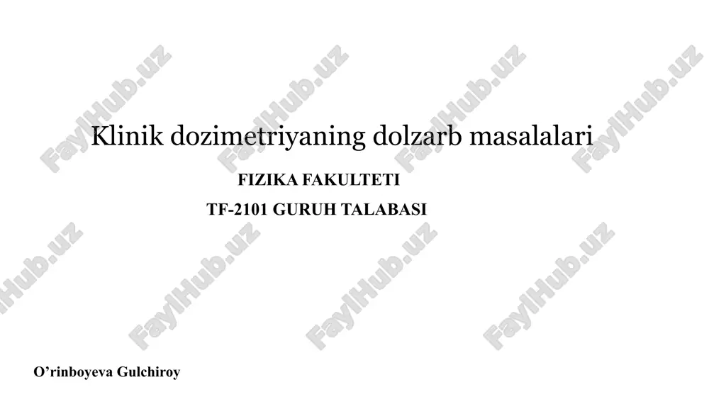 tezlatgichlarning yadro fizikasida qo'llanilishi 2 — PPTX