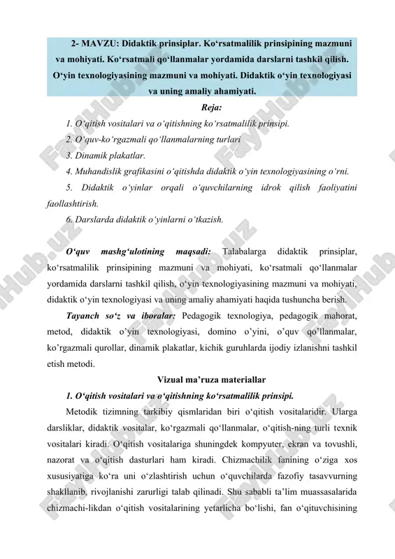 didaktik prinsiplar — DOC