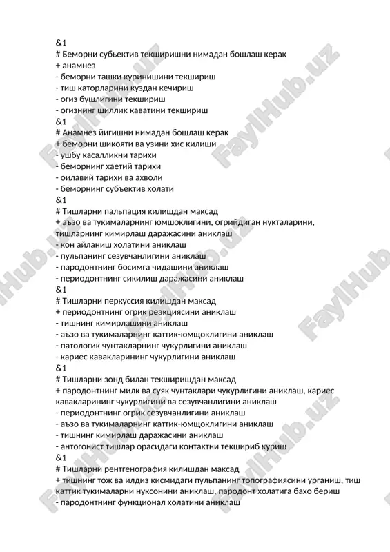 stomatologik uskunalari — DOC