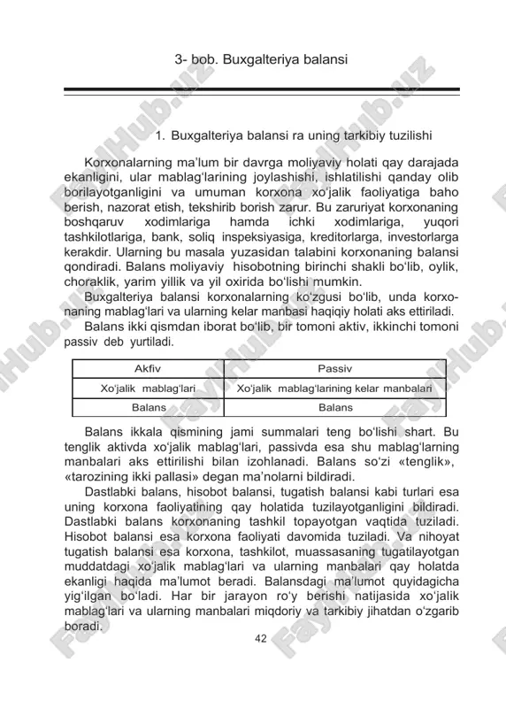 buxgalteriya balansi — DOC
