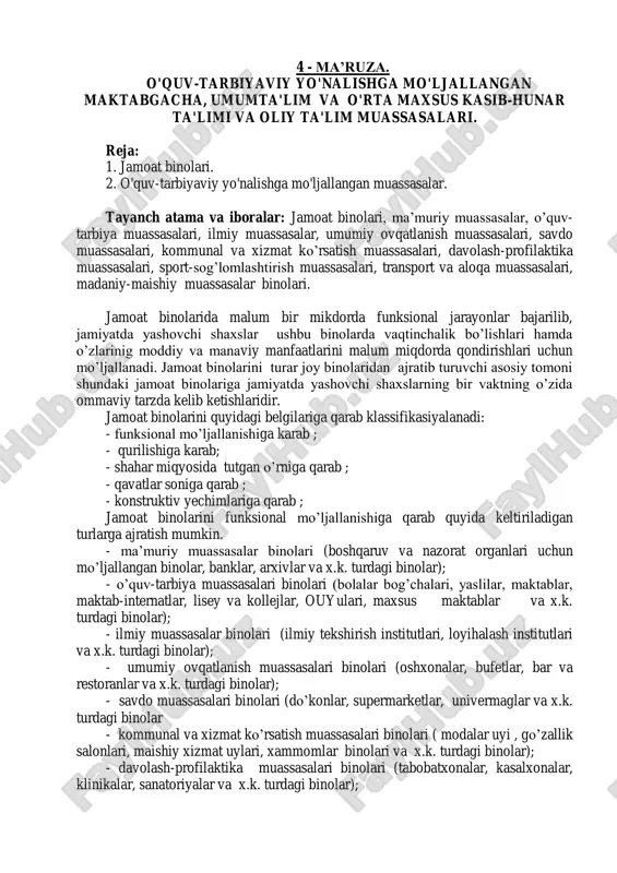 jamoat binolari — PDF