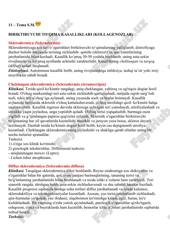 sklerodermiya (sclerodermia) — PDF