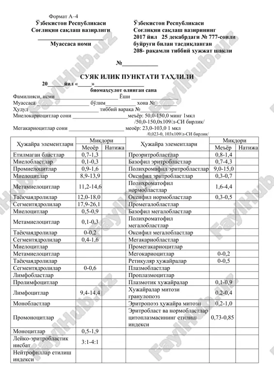 meditsinskaya forma 208 — DOC