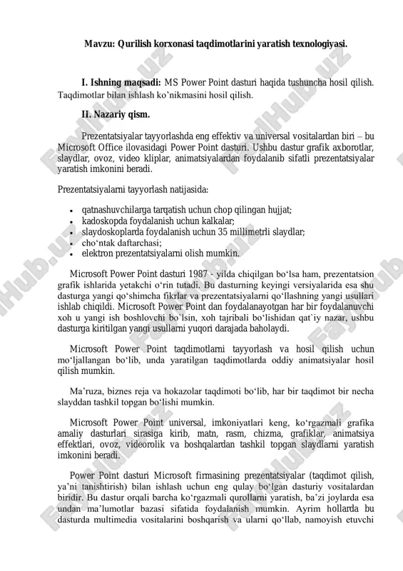 microsoft power point — PDF