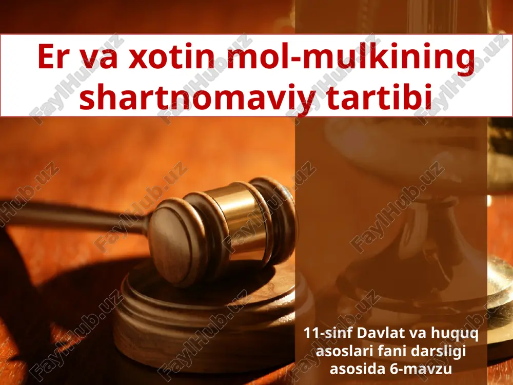 nikohshartnomasi — PPTX