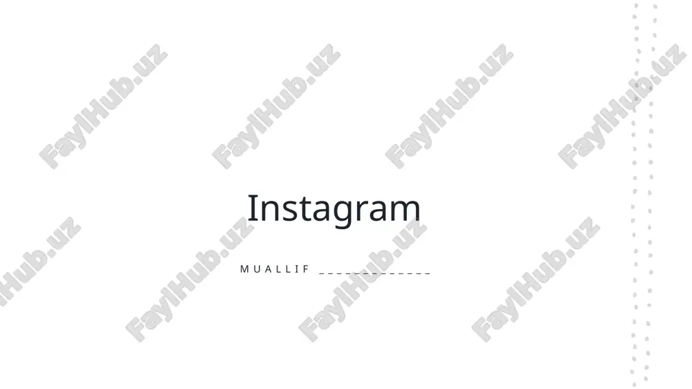 instagram — PPTX