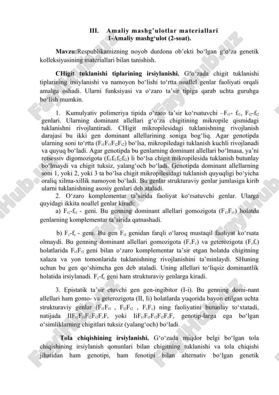 amaliy mashg’ulotlar materiallari — DOCX