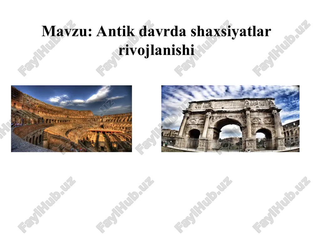to’maris shaxsiyati — PPT