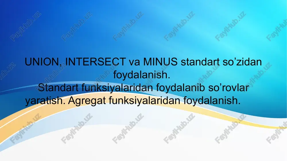 sql standartlari — PPTX
