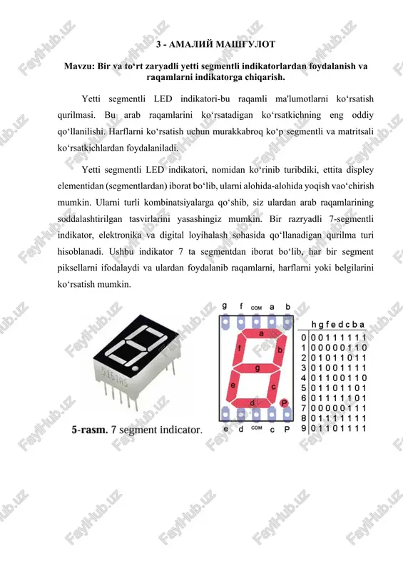 yetti segmentli led indikatori — DOCX