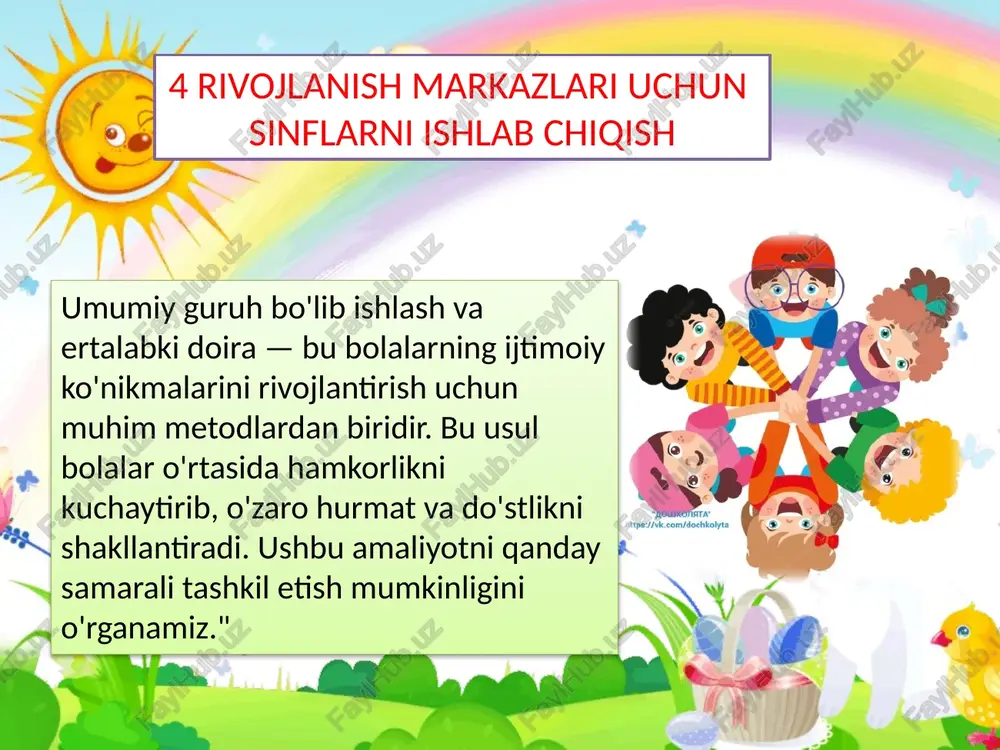 sinflarni ishlab chiqish — PPTX