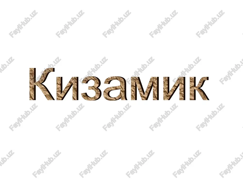 kizamik — PPT