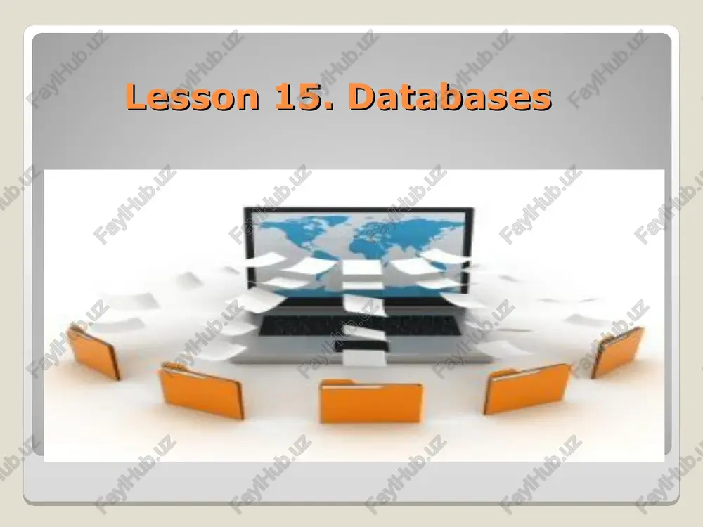 database systems — PPT