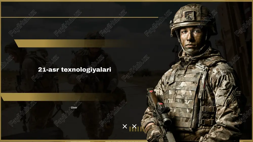 21-asr texnologiyalari — PPTX