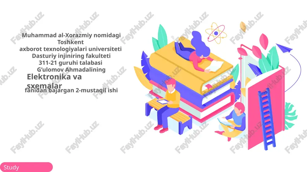 elektronika va sxemalar — PPTX