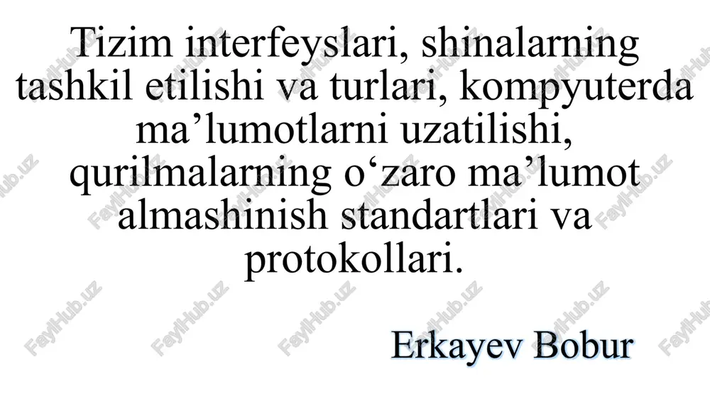 tiziminterfeyslari — PPTX
