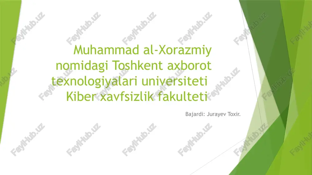 intel core i7 avlodlari texnik tahlili — PPTX