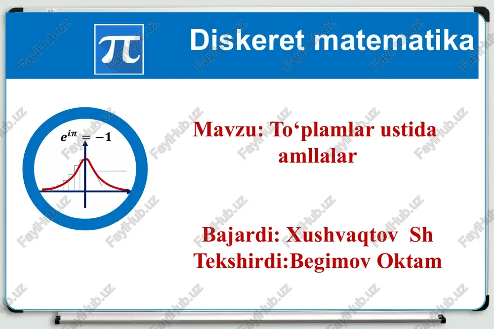 diskeretmatematika — PPTX