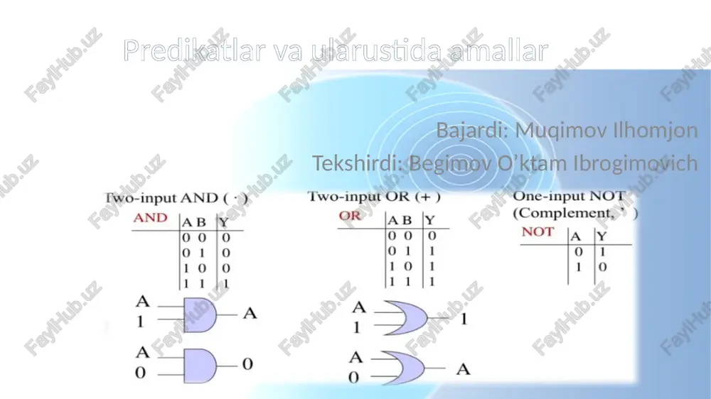 boolean algebra and switching functions — PPTX