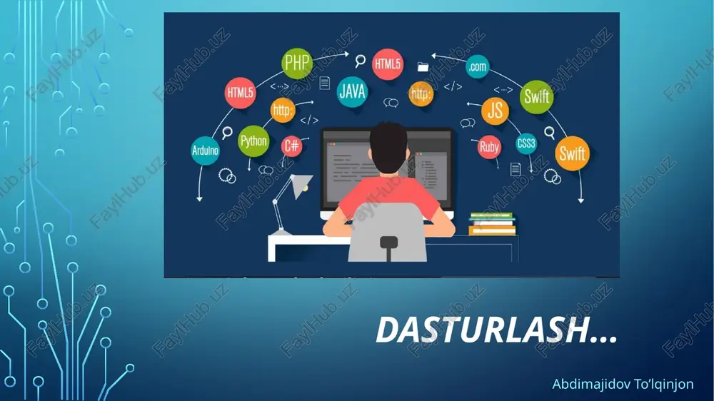 sun’iy intellektning ilmiy asoslari — PPTX