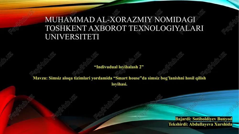 "indivudual loyihalash2" — PPTX