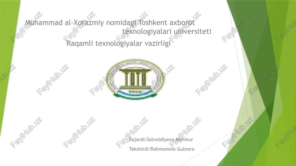 litosferaning ekologik funksiyasi — PPTX