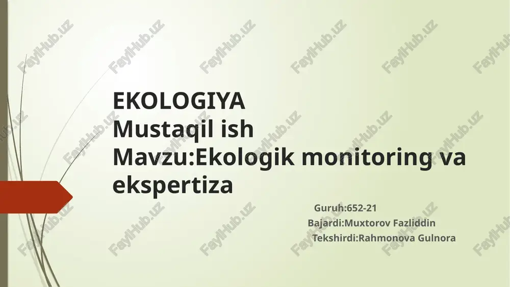 ekologiya — PPTX