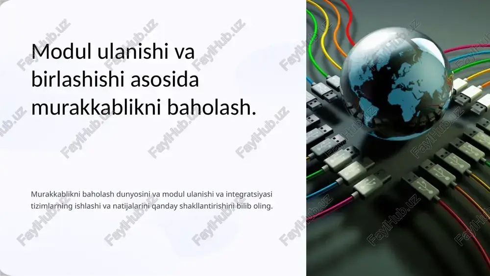 murakkablikni baholash — PPTX