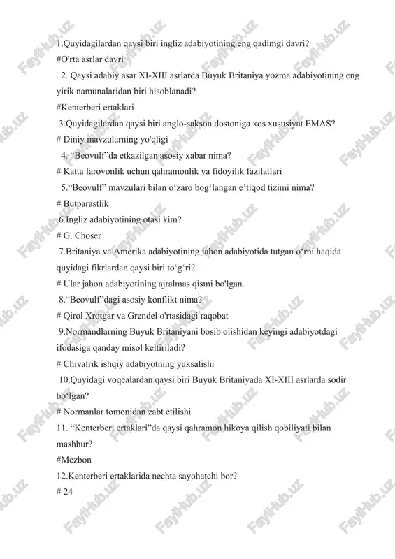 kenterberi ertaklari — DOCX