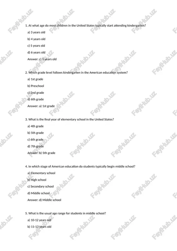 american education system — DOCX