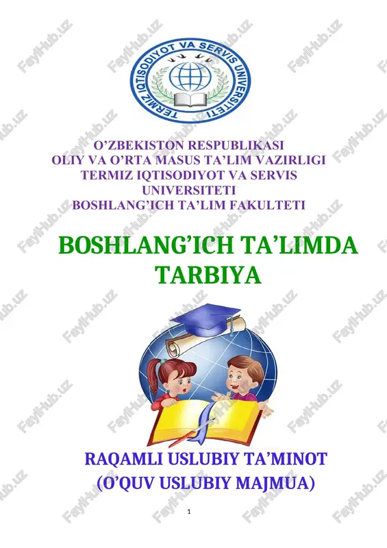 raqamli uslubiy ta’minot — DOC