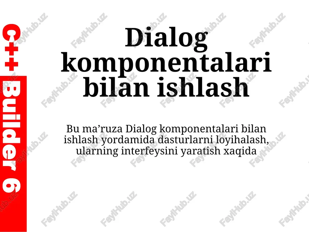 dialogkomponentalaribilanishlash — PPTX