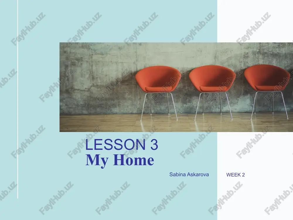 my home — PPT