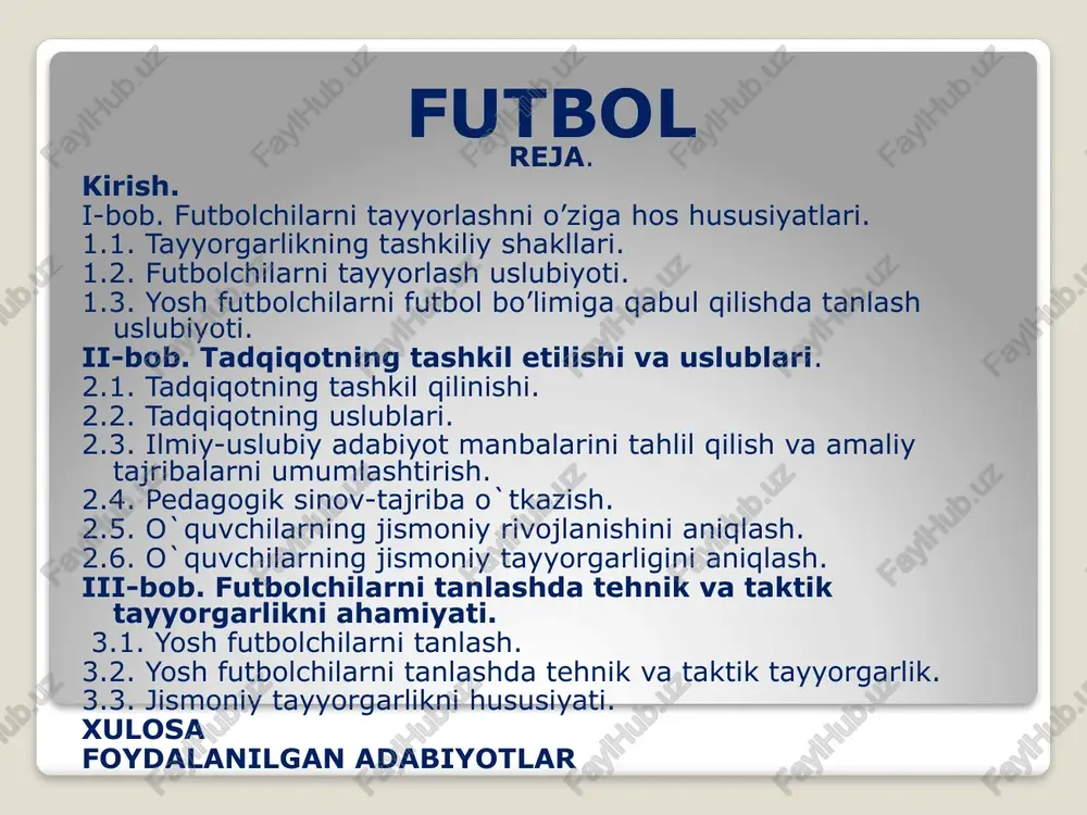 futbol — PPTX