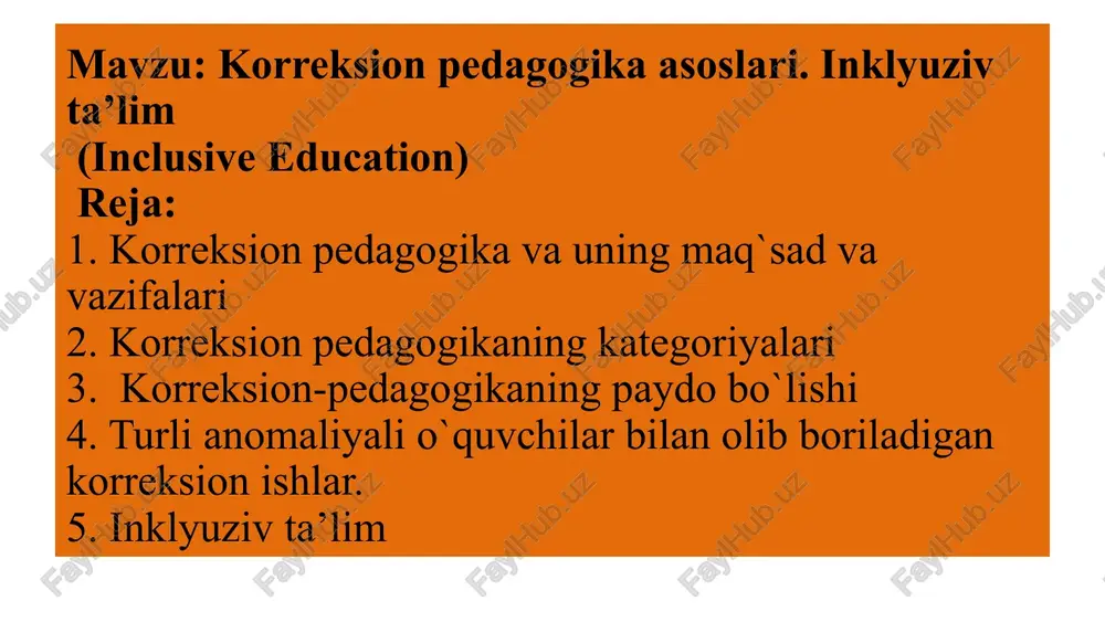 korreksionpedagogikaasoslari — PPTX