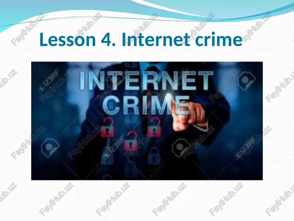 internet crime — PPT