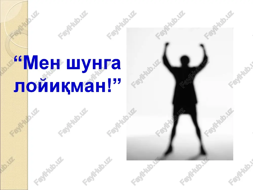 usulni qo'llash — PPT