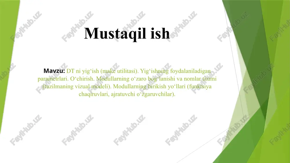 ma’lumotlarbazasi — PPTX