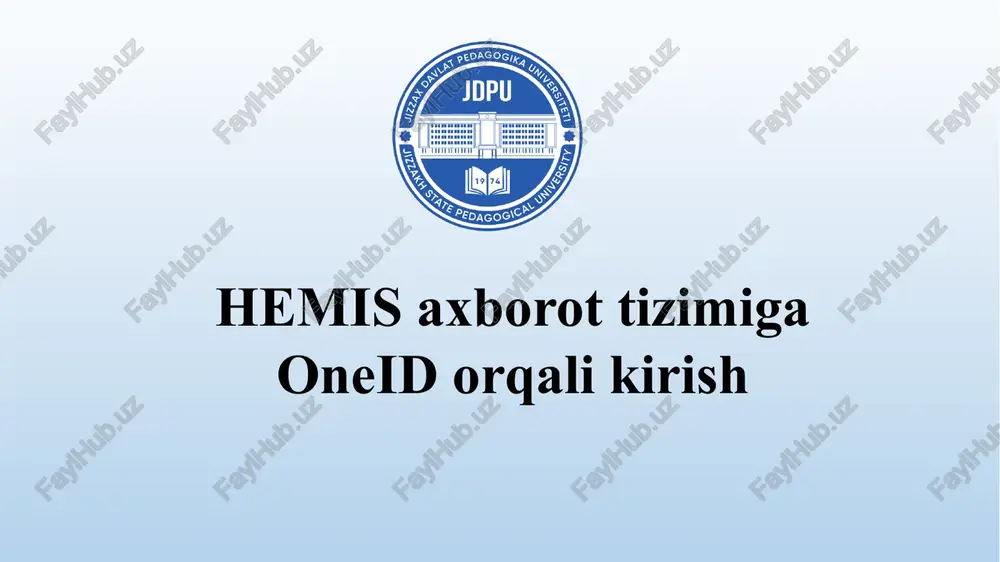 oneid — PPTX
