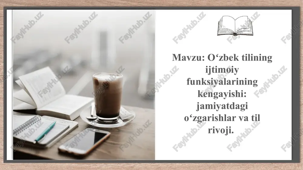 o`zbek tili leksikasining boyish manbalari — PPTX