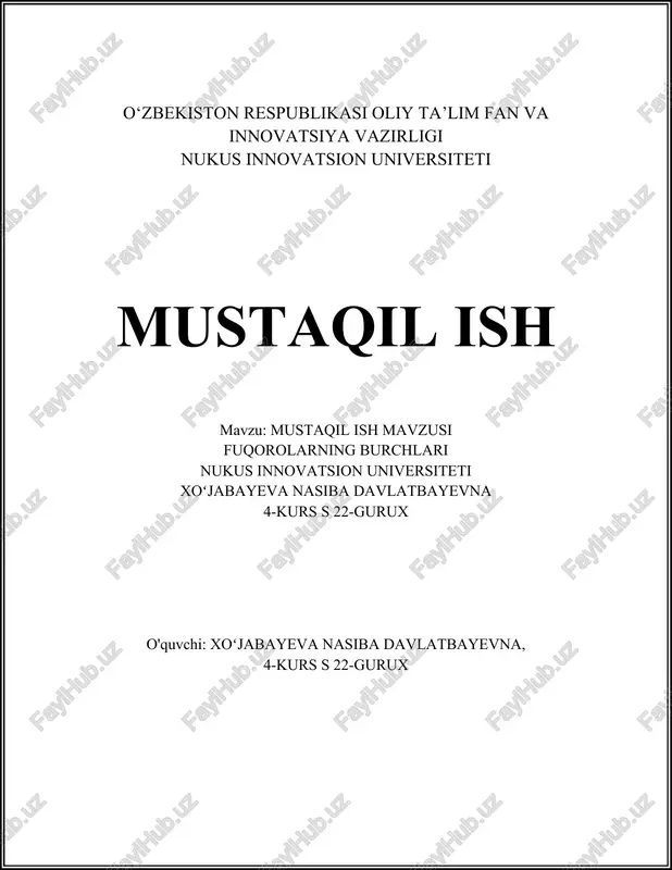 o‘zbekiston respublikasi konstitutsiyasi — DOCX
