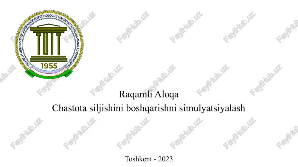 raqamlialoqa — PPTX