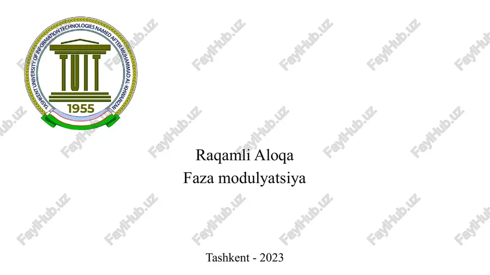 raqamlialoqa — PPTX