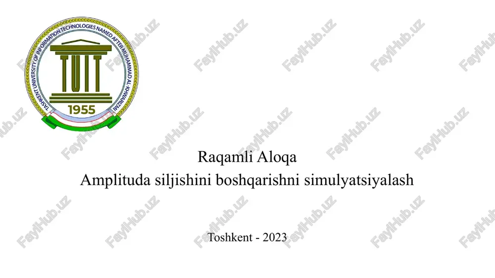 raqamlialoqa — PPTX